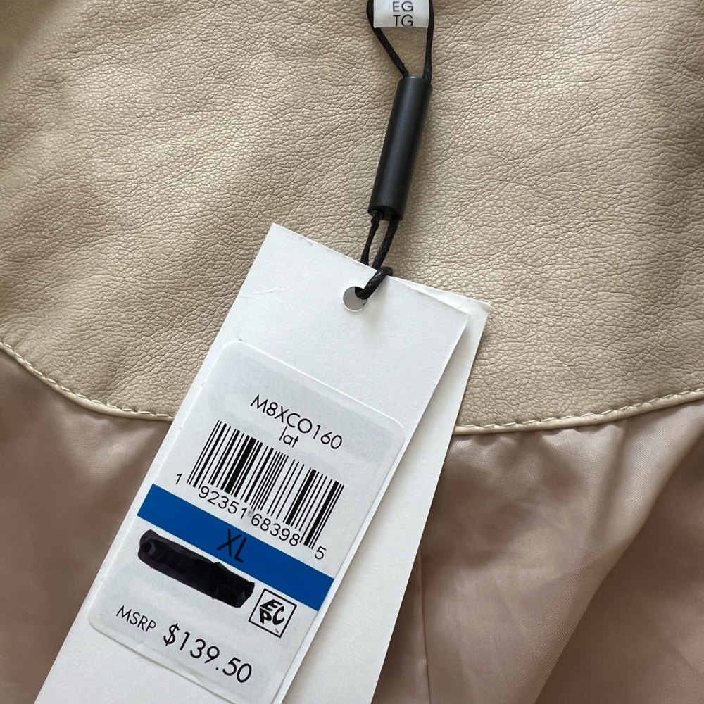 Calvin Klein Jacket with Gold Zipper Detail - Picture 2 of 7
